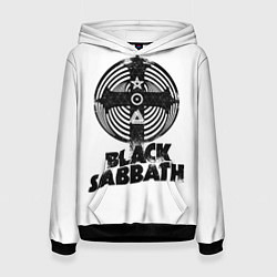 Толстовка-худи женская Black Sabbath, цвет: 3D-черный
