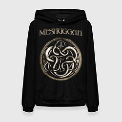 Толстовка-худи женская Meshuggah, цвет: 3D-черный