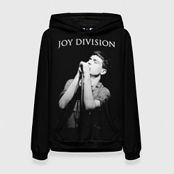 Толстовка-худи женская Joy Division, цвет: 3D-черный