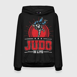 Женская толстовка Judo is life