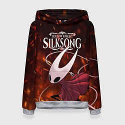 Толстовка-худи женская Hollow Knight: Silksong, цвет: 3D-меланж