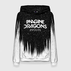 Женская толстовка IMAGINE DRAGONS