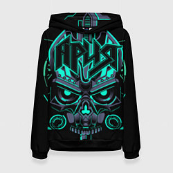 Толстовка-худи женская Ария, цвет: 3D-черный