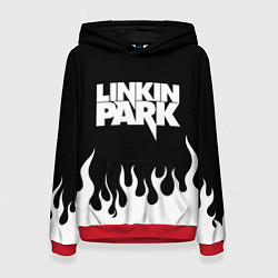 Женская толстовка Linkin Park: Black Flame