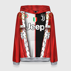 Толстовка-худи женская King Juventus, цвет: 3D-меланж