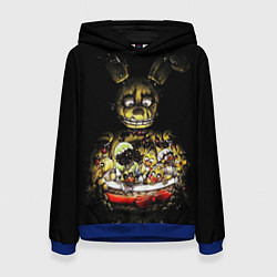 Толстовка-худи женская Five Nights At Freddy's, цвет: 3D-синий