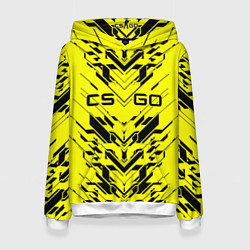Толстовка-худи женская Counter Strike, цвет: 3D-белый