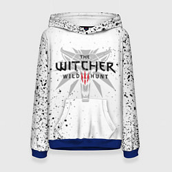 Толстовка-худи женская ВЕДЬМАК, цвет: 3D-синий