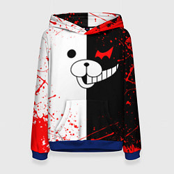 Толстовка-худи женская MONOKUMA, цвет: 3D-синий