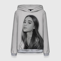 Толстовка-худи женская Ariana Grande Ариана Гранде, цвет: 3D-меланж