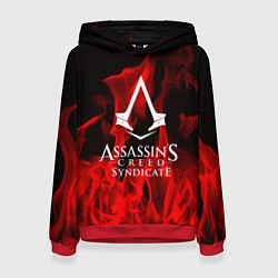 Толстовка-худи женская Assassin’s Creed: Syndicate, цвет: 3D-красный