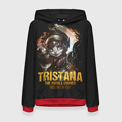 Толстовка-худи женская Tristana, цвет: 3D-красный