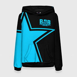 Толстовка-худи женская ВДВ, цвет: 3D-черный