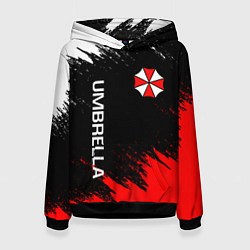 Толстовка-худи женская UMBRELLA CORP, цвет: 3D-черный