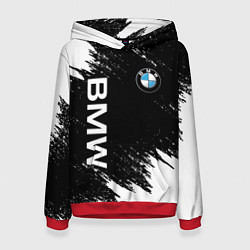 Толстовка-худи женская BMW, цвет: 3D-красный