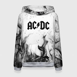 Толстовка-худи женская ACDC, цвет: 3D-меланж