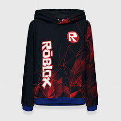 Толстовка-худи женская ROBLOX, цвет: 3D-синий