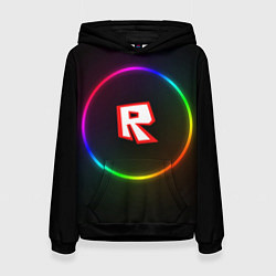 Толстовка-худи женская Roblox, цвет: 3D-черный