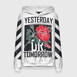 Толстовка-худи женская Off-White: Yesterday, цвет: 3D-белый