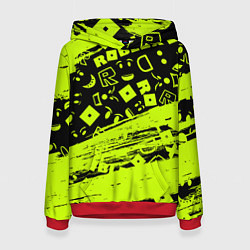 Толстовка-худи женская Roblox, цвет: 3D-красный