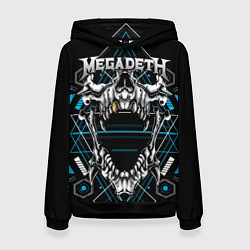 Женская толстовка Megadeth