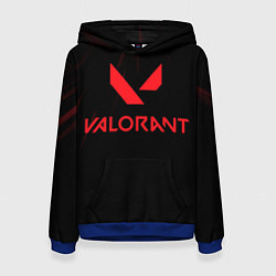 Толстовка-худи женская VALORANT, цвет: 3D-синий