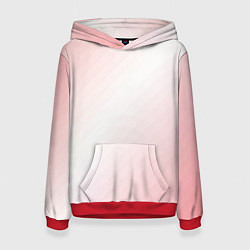 Толстовка-худи женская Пикси, цвет: 3D-красный