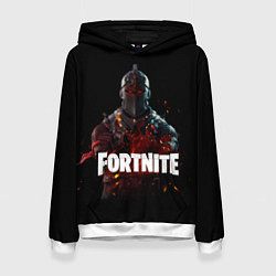 Толстовка-худи женская Fortnite Black Knight, цвет: 3D-белый