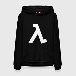 Толстовка-худи женская Half-Life, цвет: 3D-черный