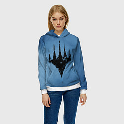 Толстовка-худи женская Magic the gathering, цвет: 3D-белый — фото 2