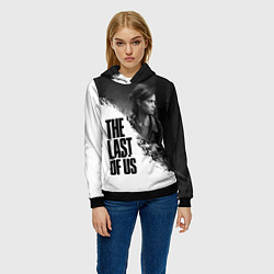 Толстовка-худи женская THE LAST OF US 2, цвет: 3D-черный — фото 2