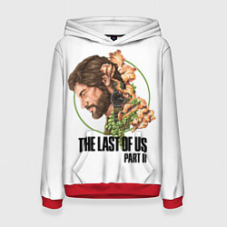 Толстовка-худи женская The Last of Us Part II Joel, цвет: 3D-красный