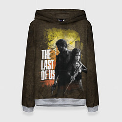 Толстовка-худи женская The last of us, цвет: 3D-меланж