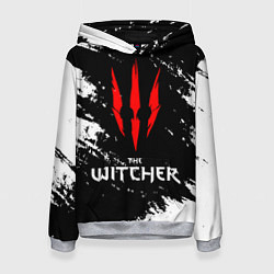 Толстовка-худи женская The Witcher, цвет: 3D-меланж
