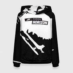 Толстовка-худи женская Forza Horizon, цвет: 3D-черный