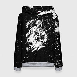 Толстовка-худи женская JoJo Bizarre Adventure, цвет: 3D-меланж