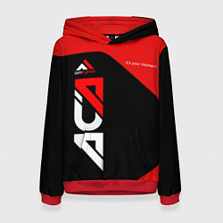 Толстовка-худи женская Iam Fighter Z, цвет: 3D-красный