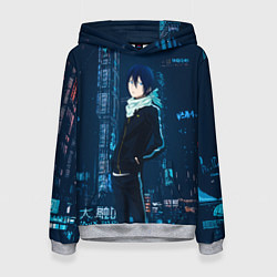 Толстовка-худи женская Ято, цвет: 3D-меланж