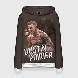 Толстовка-худи женская ДАСТИН ПОРЬЕ, цвет: 3D-белый