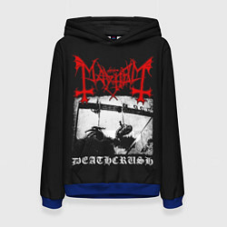 Толстовка-худи женская Mayhem, цвет: 3D-синий