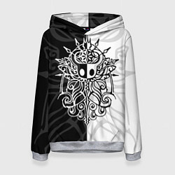 Толстовка-худи женская HOLLOW KNIGHT ХОЛЛОУ НАЙТ, цвет: 3D-меланж