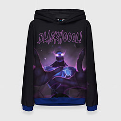 Толстовка-худи женская Блэкхол Dota 2, цвет: 3D-синий