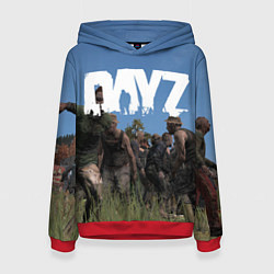 Толстовка-худи женская DayZ, цвет: 3D-красный