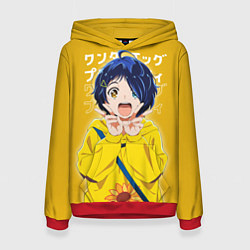 Толстовка-худи женская Ohto ai, цвет: 3D-красный