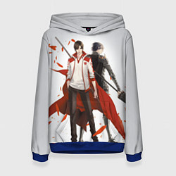 Толстовка-худи женская Master of Skill Ye Xiu, цвет: 3D-синий