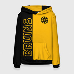 Толстовка-худи женская NHL BOSTON BRUINS, цвет: 3D-черный