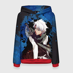 Толстовка-худи женская Тосиро Хицугая Блич, цвет: 3D-красный
