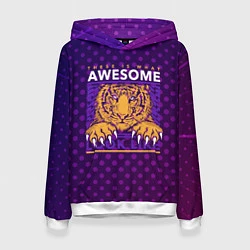 Женская толстовка Awesome Тигр lion like