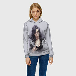 Толстовка-худи женская Рэйко, цвет: 3D-меланж — фото 2