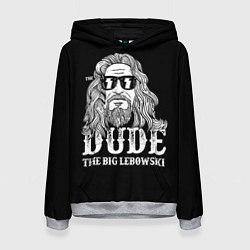 Толстовка-худи женская Dude the Big Lebowski, цвет: 3D-меланж